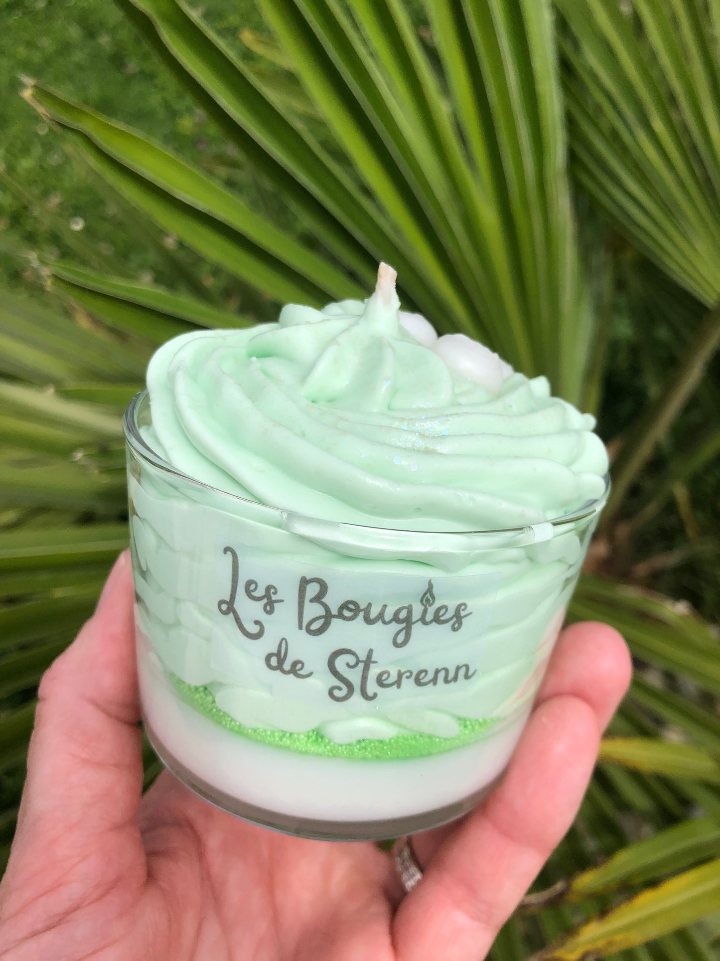 Bougie gourmande parfum Muguet