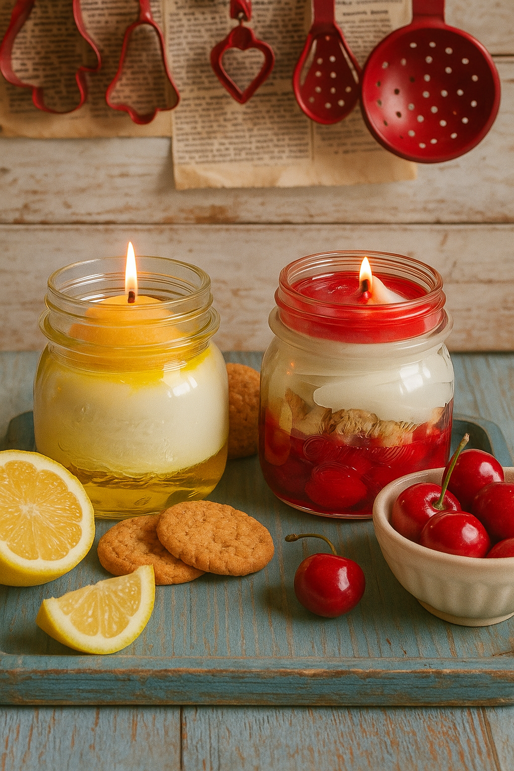 Bougie gourmande Citron meringué