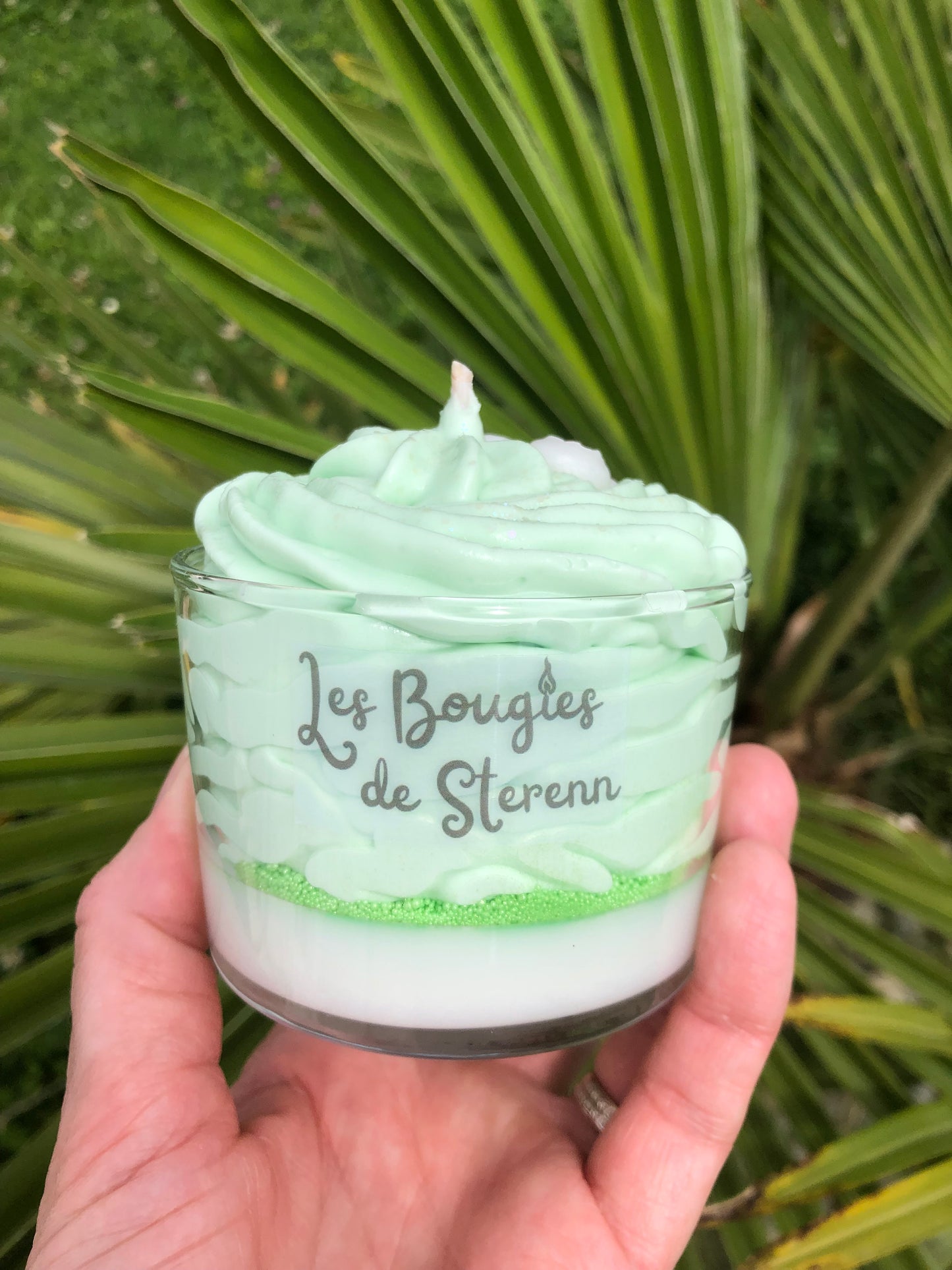 Bougie gourmande parfum Muguet