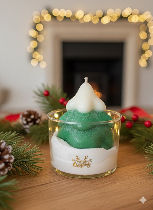 Bougie parfum Sapin de Noël